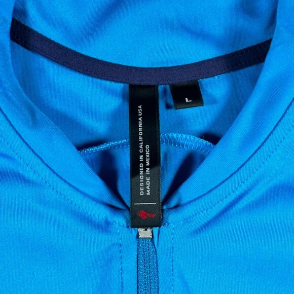 Specialized Womens Large RBX Sport Jersey FullZip Short Sleeve Cycling Blue NWOT - Picture 4 of 10
